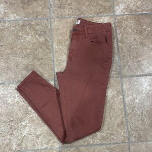 Maurices Rust Ankle Jeans